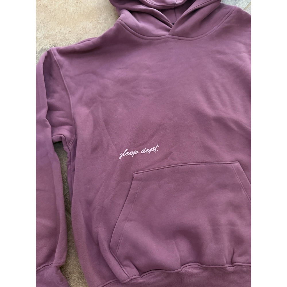 Women's Wild Fable Pink Mauve Comfy Club Oversized Hoodie Size Small NWT - Picture 3 of 6